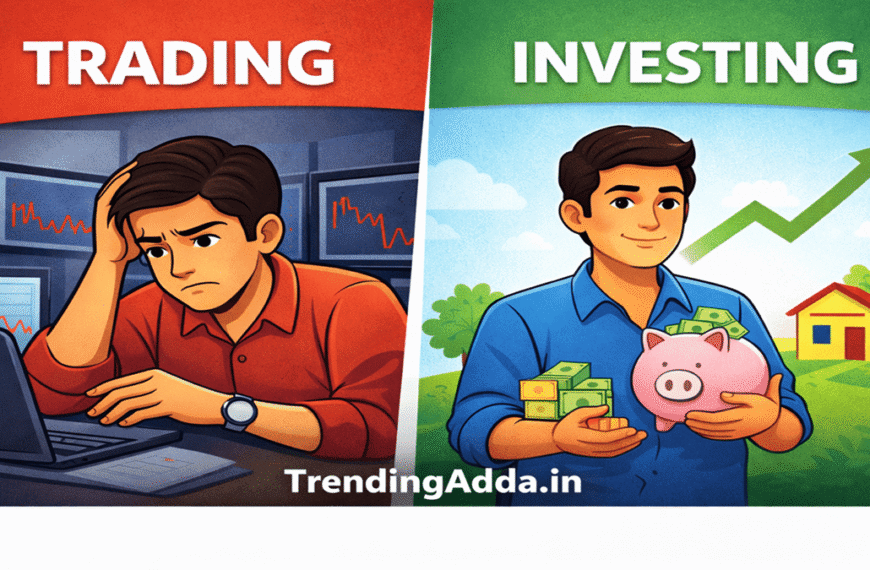 Crypto 2026: Ultimate Guide to Cryptocurrency, Investing, Wallets & Risks 7 Trading vs Investing in India - Chandan and Ganesh example, Investors