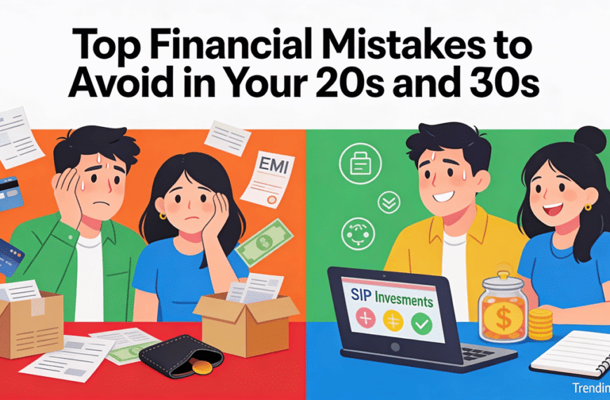 Top Financial Mistakes to Avoid in Your 20s and 30s