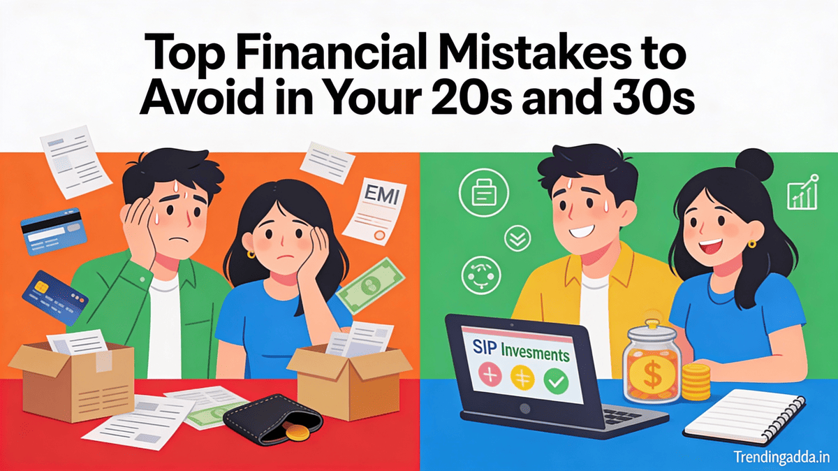 Top Financial Mistakes to Avoid in Your 20s and 30s