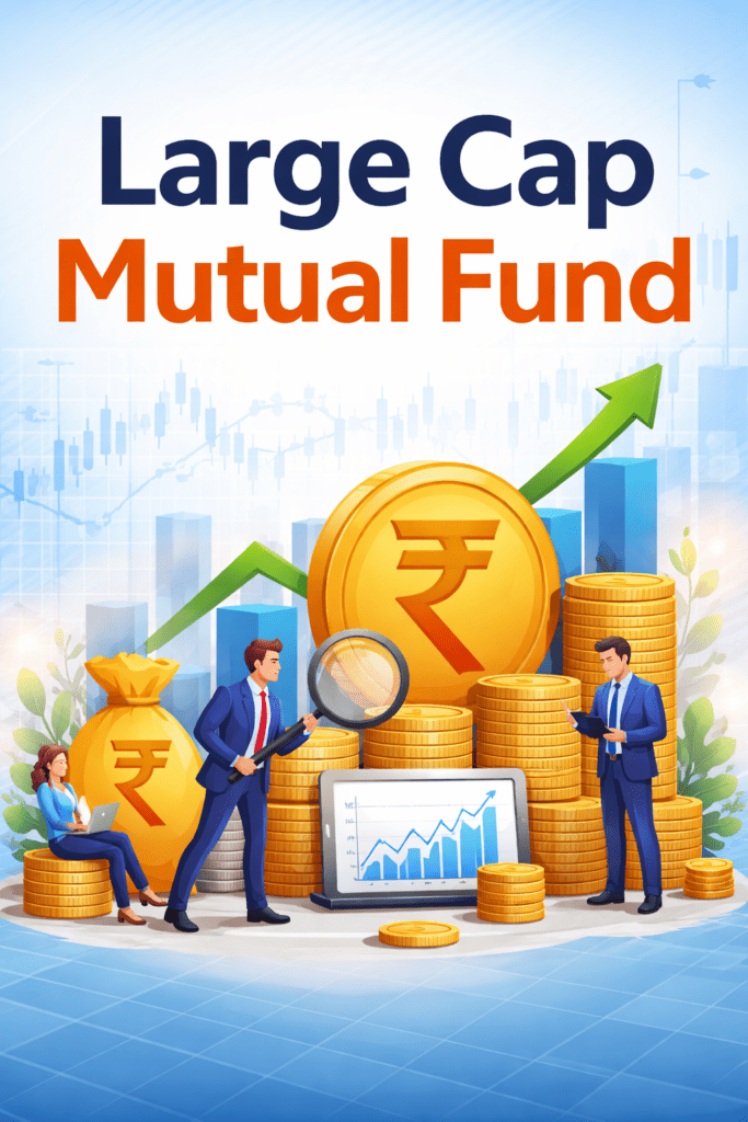 Large Cap Fund investment showing stable growth and long-term returns