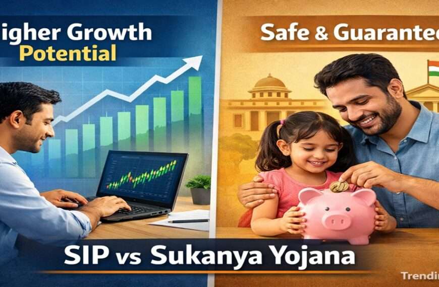 sip-vs-Sukanya-yojana-comparison-trendingadda,sip vs Sukanya