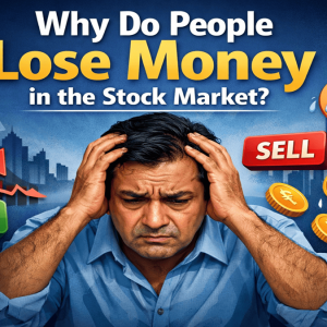 Why do people lose money in the stock market due to fear and greed